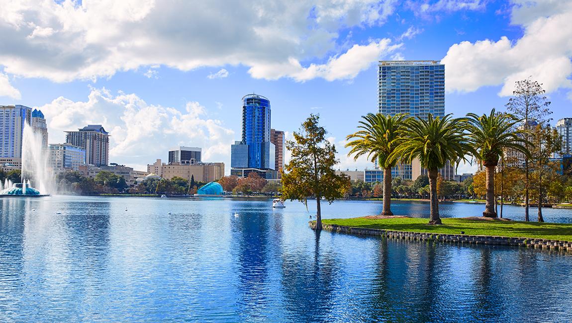 city views of Orlando, Florida