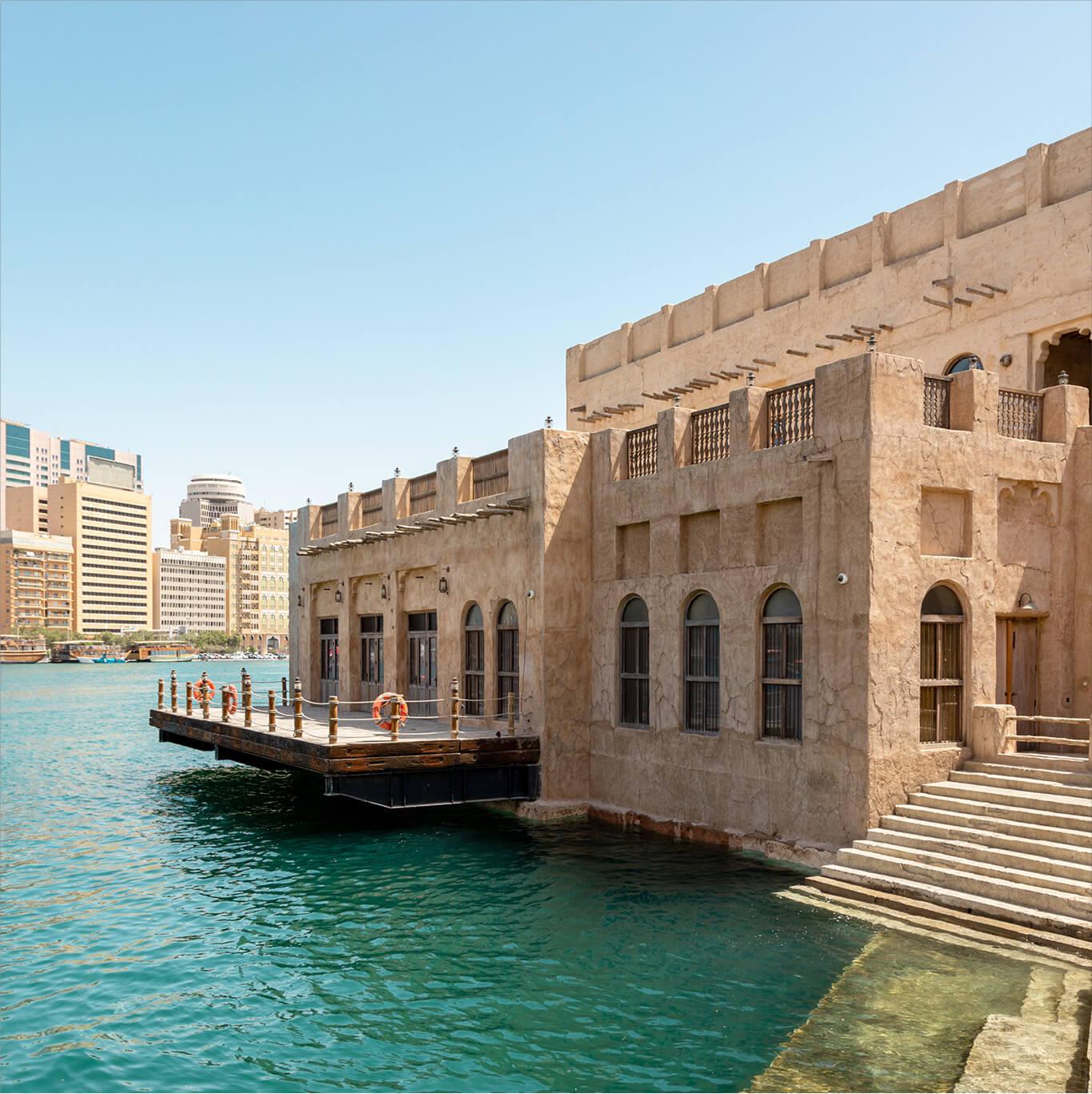 Picturesque waterfront views from Al Seef Dubai