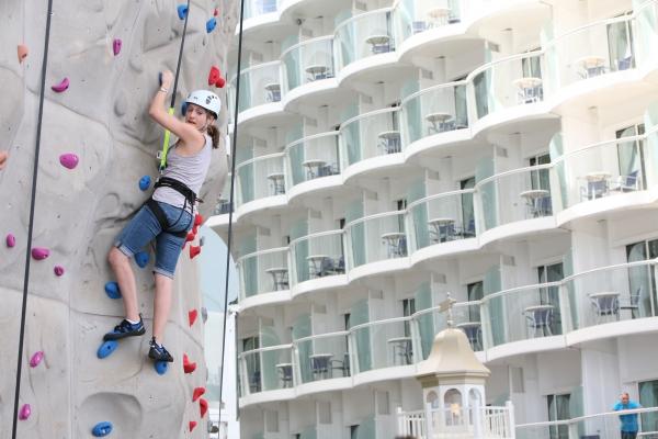 Rockclimbing wall